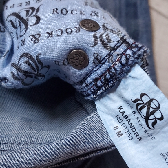 Rock & Republic boot cut dark blue wash - Picture 3 of 5